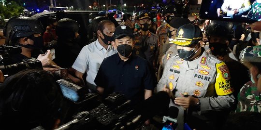 Kapolda dan Pangdam Pastikan Demo 1 Tahun Jokowi-Ma'ruf di Jakarta Berjalan Tertib