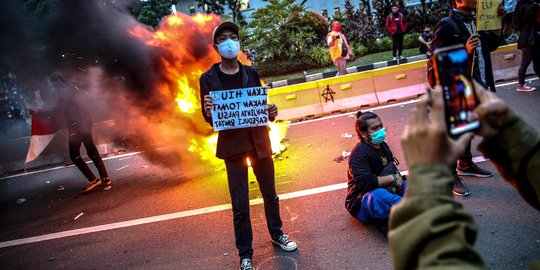 KPAI Kembali Temukan Pelibatan Anak di Demo Tolak Undang-Undang Cipta Kerja