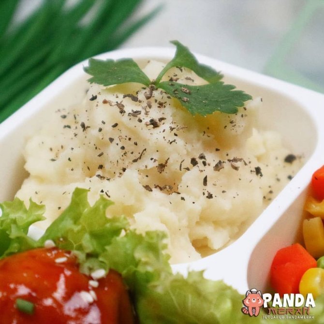 mashed potato tanpa mentega