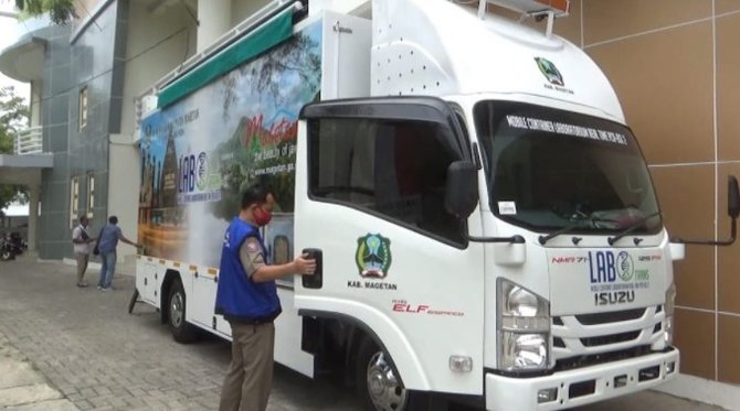 pemkab magetan beli mobil pcr rp4 miliar