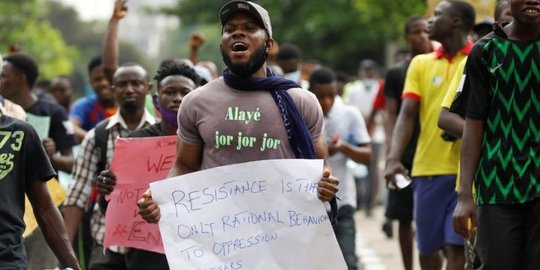 Polisi Nigeria Tembak Mati Sejumlah Demonstran Penentang Kebrutalan Aparat