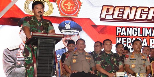 Panglima TNI Marsekal Hadi Tjahjanto Mutasi 47 Perwira Tinggi TNI