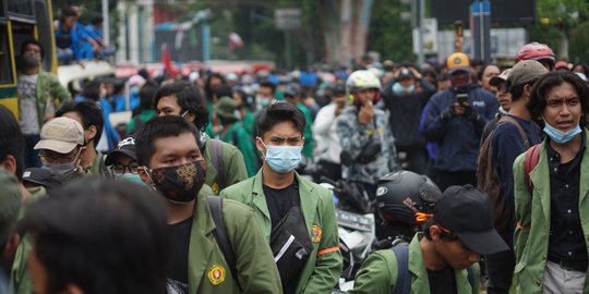 CEK FAKTA: Hoaks Video MK Resmi Gagalkan Omnibus Law Setelah Jokowi Dicecar Mahasiswa