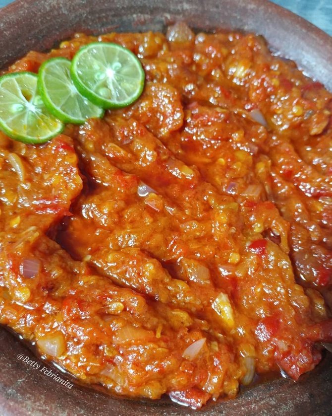 sambal jeruk limau