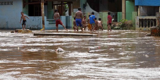 Air di Bendungan Katulampa Naik, 75 RT di Jakarta Terendam Banjir
