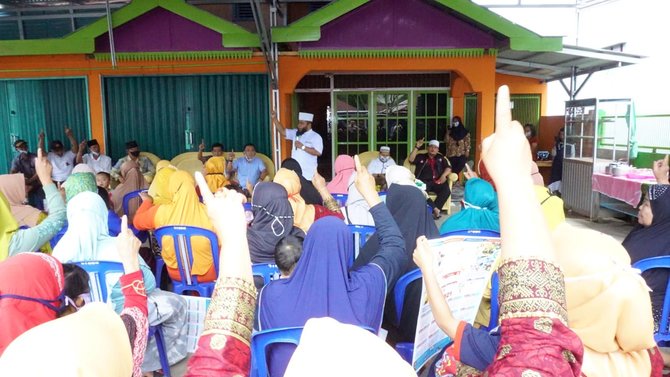 helmi hasan kampanye di bermani ulu raya kabupaten rejang lebong