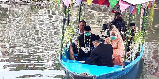 Peringati Sumpah Pemuda, Fortais Gelar Pernikahan di Sungai Gajah Wong Yogyakarta