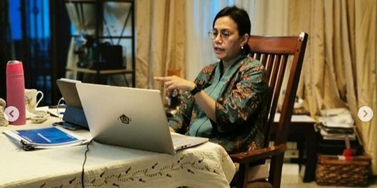 Selama WFH, Sri Mulyani Bakal Larang Pegawai Kemenkeu Rapat Saat Jam Anak Sekolah