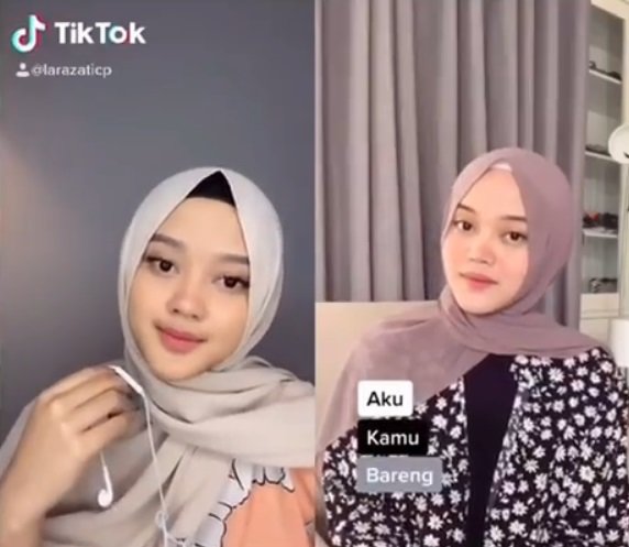 wanita mirip dengan putri delina