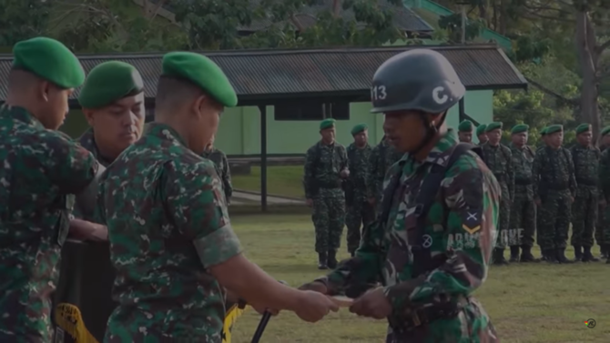 aksi heroik prajurit papua