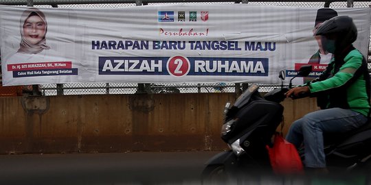 Jelang Pilkada 2020, Atribut Kampanye Mulai Hiasi Depok dan Tangsel