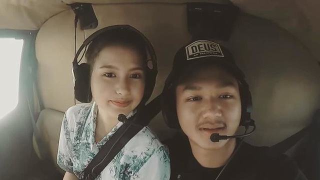 momen kebersamaan azriel hermansyah dan sarah menzel