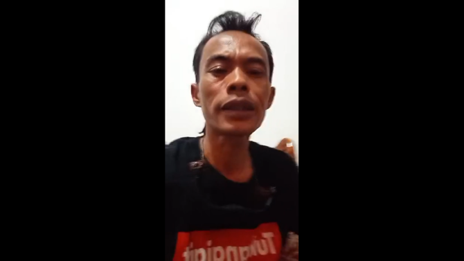 ade londok buat minta maaf