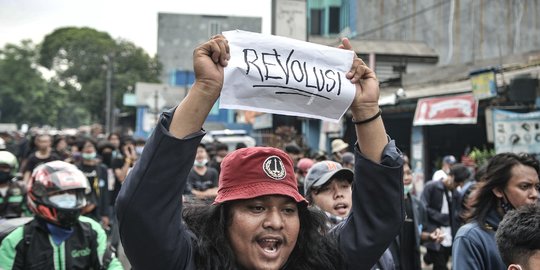 Polisi Waspadai Penyusup di Demo Tolak UU Cipta Kerja Hari Ini