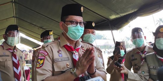 Peringatan Sumpah Pemuda, Pramuka Bentuk Satgas Relawan Covid-19