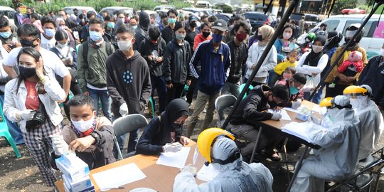 Rapid Test Massal di Puncak Bogor, 17 Orang Reaktif Diminta Balik Arah
