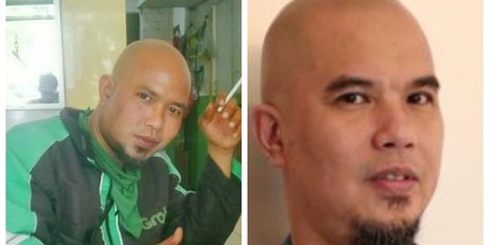 Makan di Warteg pada Ajak Foto, Driver Ojol Mirip Banget Ahmad Dhani