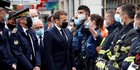 Presiden Emmanuel Macron Datangi Lokasi Penyerangan di Nice