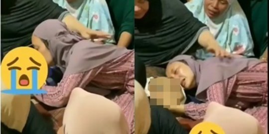Baru 3 Hari Menikah Wanita Ini Ditinggal Meninggal Suami,Ini Potretnya Bikin Menangis