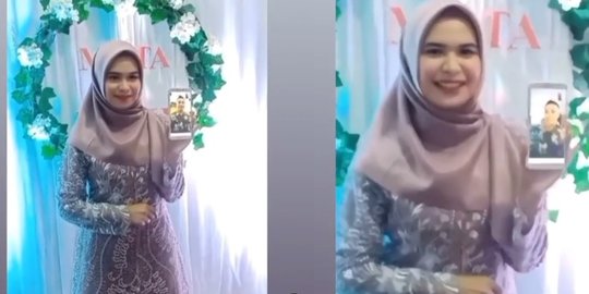 Kekasih Tak Bisa Pulang Karena Dinas, Wanita Cantik Ini Lamaran Secara Virtual