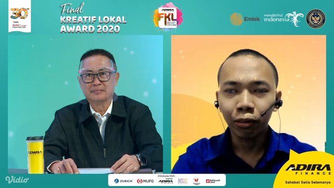 memetik inspirasi dari pelaku ukm lokal di perhelatan final kreatif lokal award 2020 fix