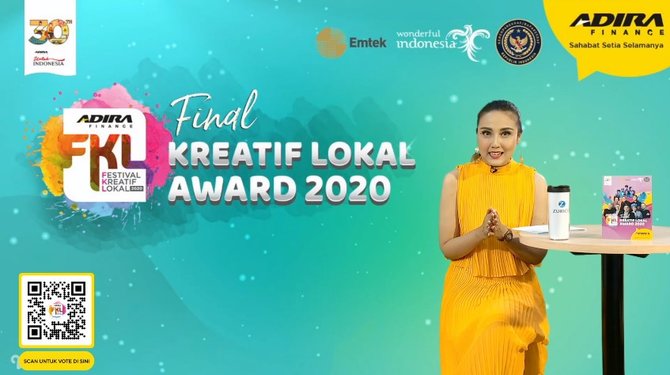 memetik inspirasi dari pelaku ukm lokal di perhelatan final kreatif lokal award 2020 fix