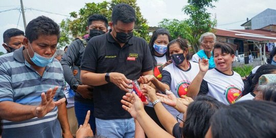Blusukan Temui Warga, Bobby Nasution Janjikan Pembenahan Infrastruktur di Medan