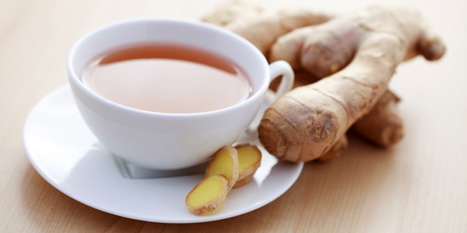 6 benefits of consuming ginger tea every day, one of which is to maintain heart health