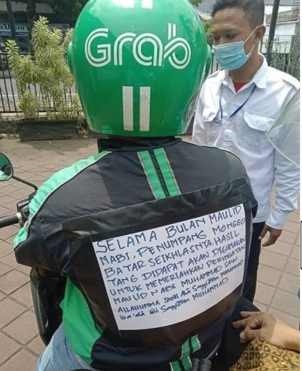 viral ojol suruh penumpang bayar seikhlasnya