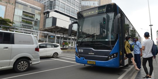 Ada Demo Kawasan Monas, Ini Modifikasi Sejumlah Rute Transjakarta
