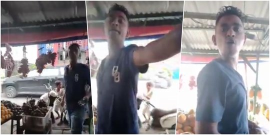 Viral Video Pemuda di Deli Serdang Peras Pedagang Gara-Gara Buah Naga