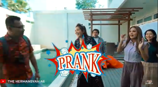 ashanty prank positif hamil begini reaksi anang hermansyah