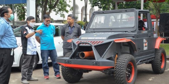 Miliki Kekuatan Gempur 5.000 Newton, Ini Kecanggihan Mobil Militer Itenas Bandung