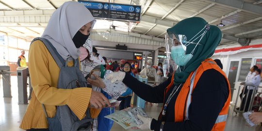 Kesadaran Warga Jakpus dalam Memakai Masker Meningkat