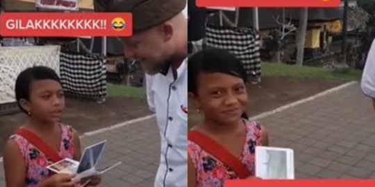 Viral Gadis Cilik Pedagang di Bali Jago Bahasa Belanda, Ini Momen saat Bicara