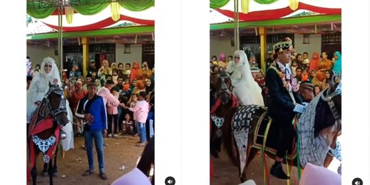 Video Viral Tradisi Syukuran di Kebumen, Kudanya Bikin Salah Fokus