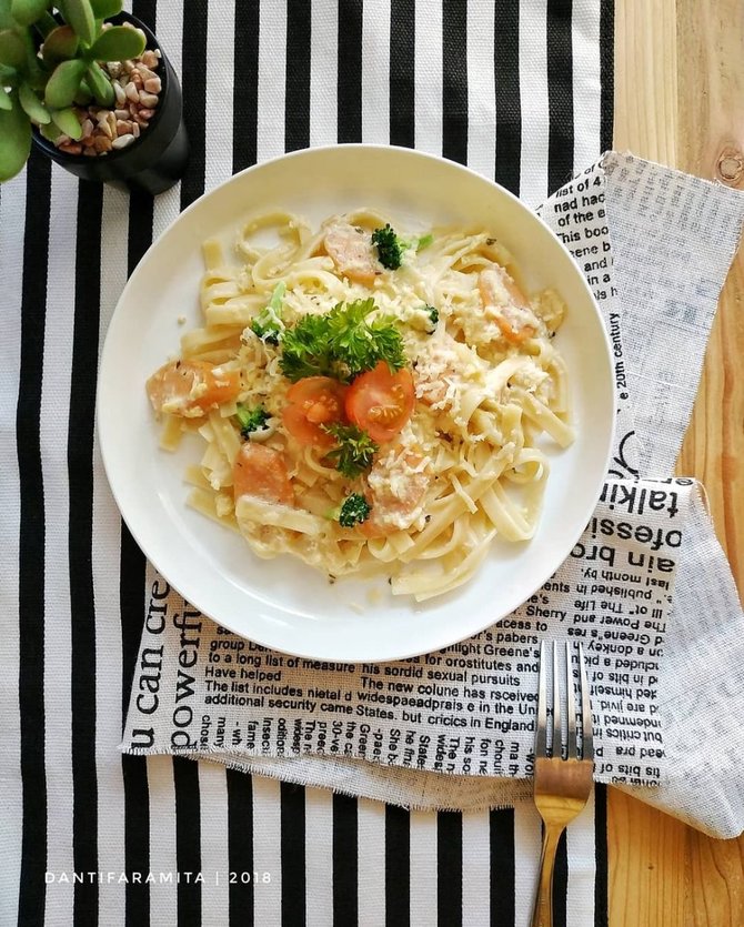 8 resep olahan fettuccini lezat dan praktis cocok untuk menu sehari hari