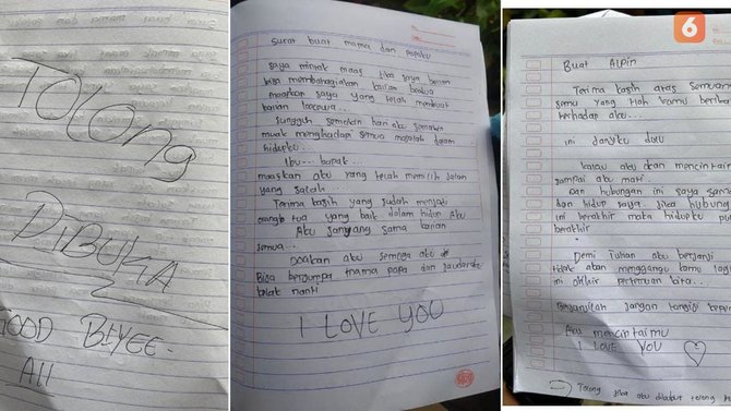 siswa smk di toraja gantung diri usai tulis surat untuk pacar begini isi pesannya