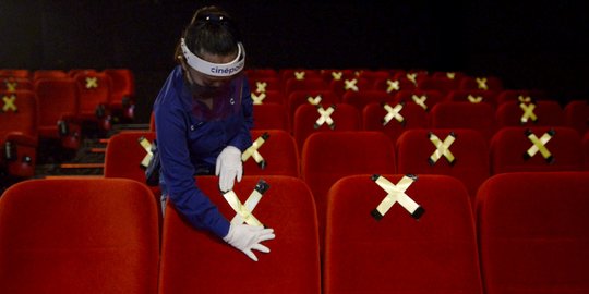 Satgas Ingatkan Bioskop di Sumsel Bisa Ditutup Jika Jadi Klaster Covid-19