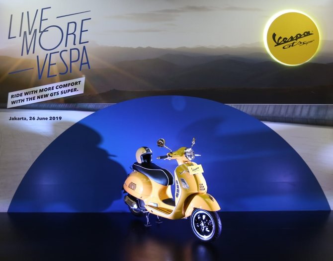 peluncuran vespa gts super