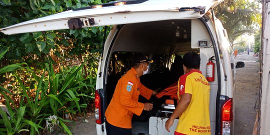 Jenazah Pemilik Motor Misterius Ditemukan di Pantai Batu Belig Kuta