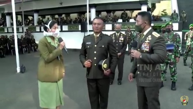 perwira tni ad 18 tahun tak pulang dihadiahi oleh kasad