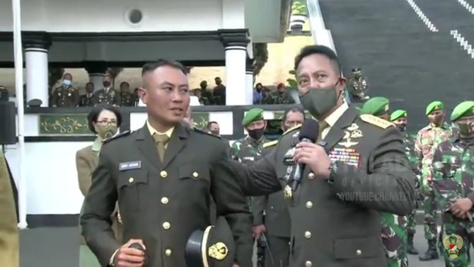 perwira tni ad 18 tahun tak pulang dihadiahi oleh kasad