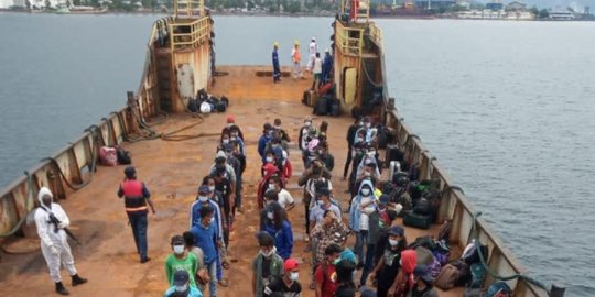 157 ABK WNI di Kapal Berbendera China Dipulangkan ke Indonesia