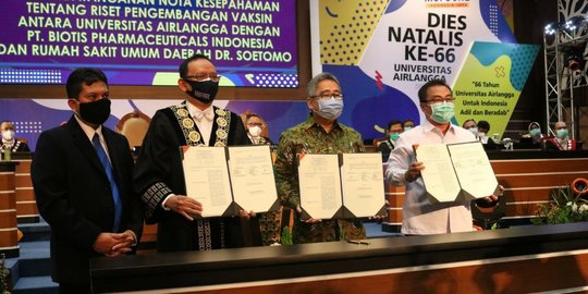 Tiga Jenis Vaksin Covid-19 Unair Siap Tahap Uji Coba Pada Hewan