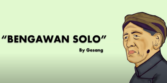 Lirik Lagu Bengawan Solo - Gesang