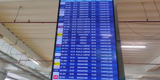 AP II Sebut Banyak Penerbangan Internasional Batal Bukan Imbas Kepulangan Rizieq