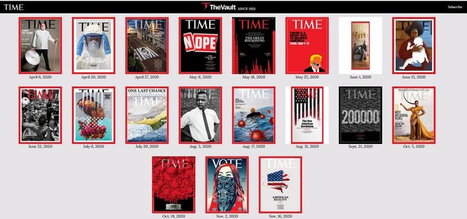 hoaks sampul majalah time berjudul 039time to go039 dengan siluet trump