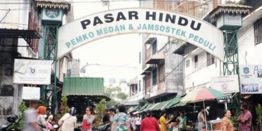 Panjangnya Hanya 50 Meter Ini 4 Fakta Unik Pasar Hindu Di Medan