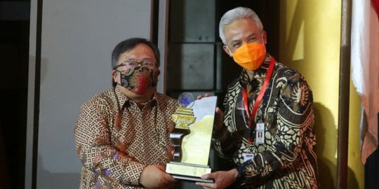 Jawa Tengah Dianugerahi Provinsi Paling Inovatif Se-Indonesia